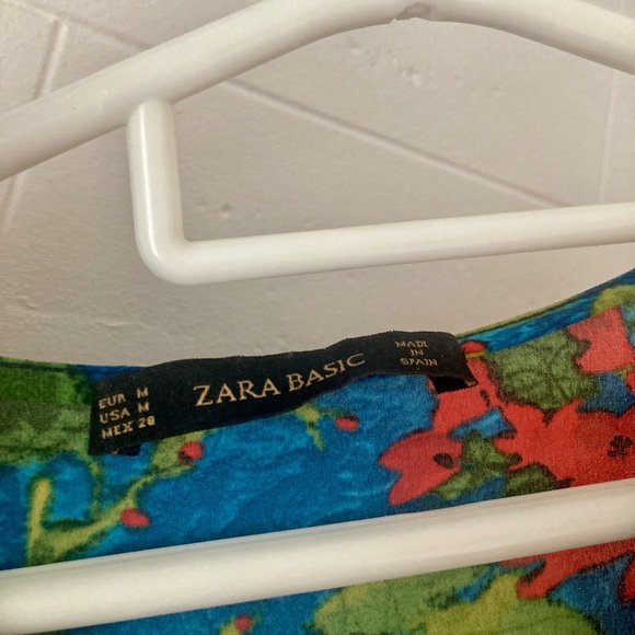 Zara Flowy A-line Summer Dress or Tunic - Picture 2 of 4